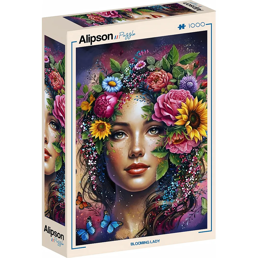 Alipson Puzzle Blooming Lady - 1000 Teile