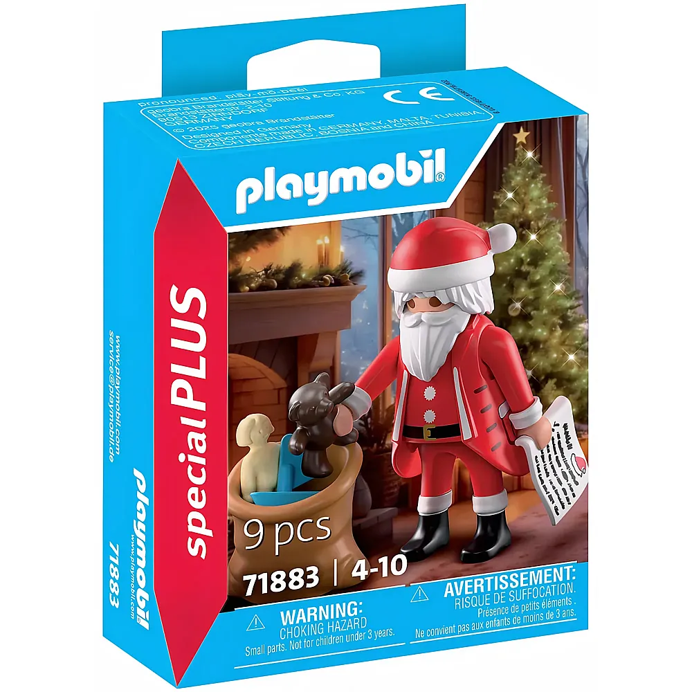 PLAYMOBIL specialPLUS Weihnachtsmann mit Wunschzettel 71883
