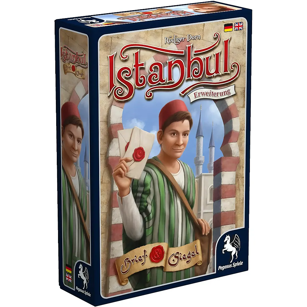Pegasus Spiele Spiele Istanbul Brief & Siegel Erweiterung DE/EN | Familienspiele