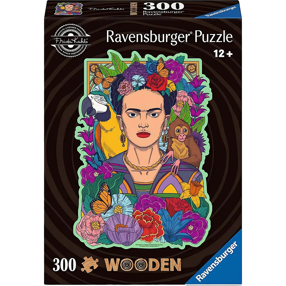 Ravensburger Puzzle Wooden Frida Kahlo 300Teile