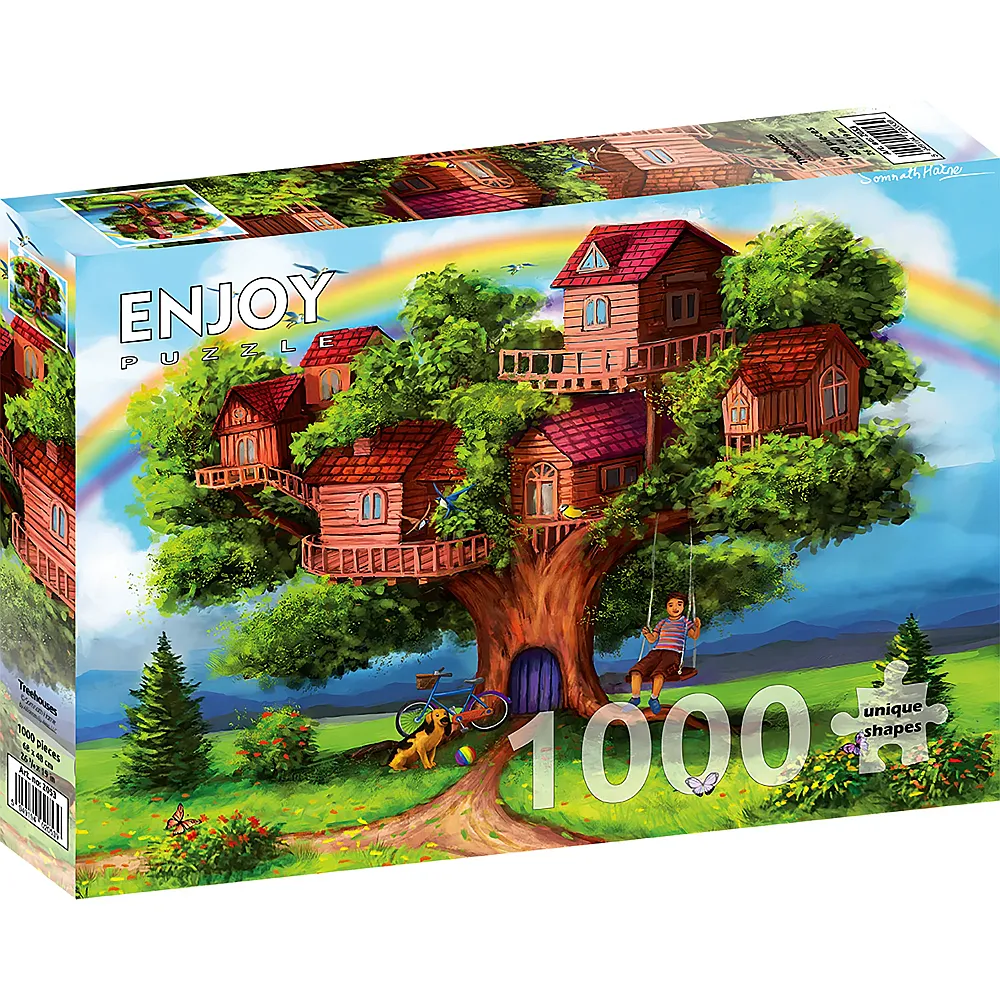 Enjoy Puzzle Treehouses - 1000 Teile