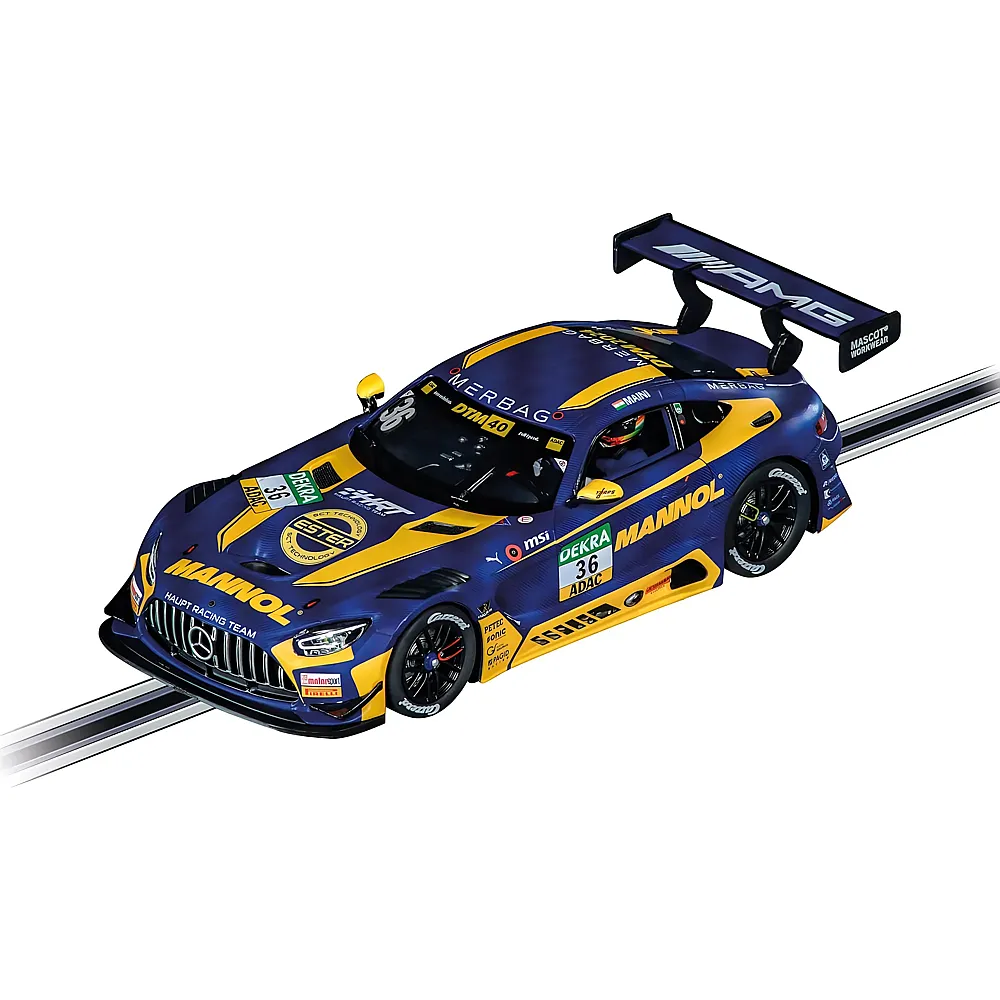 meinspielzeug - Carrera Digital 132 Mercedes AMG GT3 Evo, No.36 Mercedes AMG Team HRT, DTM '24 | Rennbahn Fahrzeuge