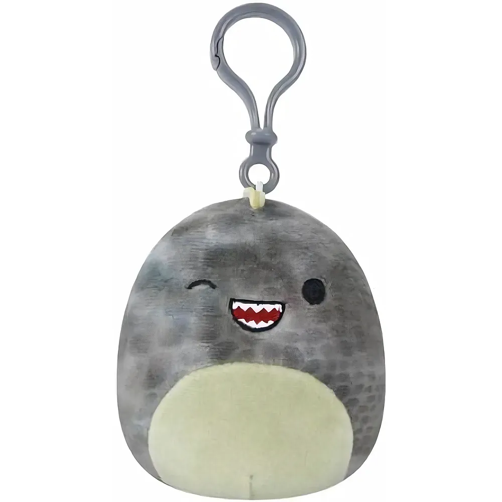 Squishmallows - Mix 9 cm P15 Clip On - Xander The Winking Grey T-Rex