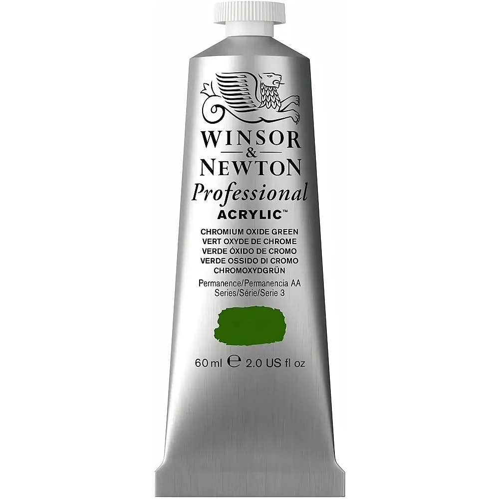 meinspielzeug - Winsor & Newton W&n Prof. Acrylfarbe 60ml Tube Chromoxydgrn
