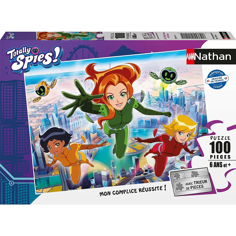 Nathan Puzzle Totally Spies auf Mission 100Teile