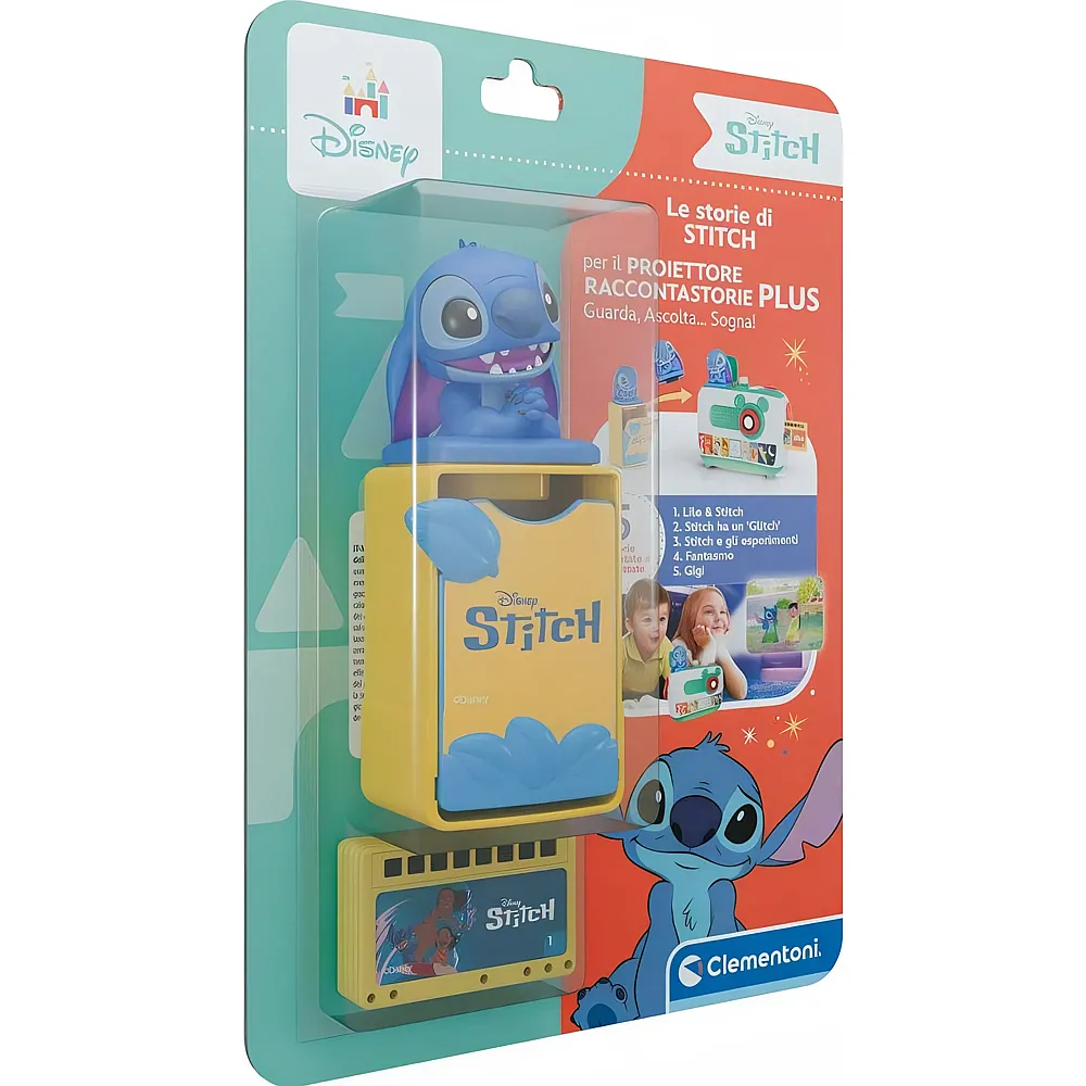 Clementoni baby Lilo & Stitch Le Storie Stitch per il Storyteller Plus - Italiano