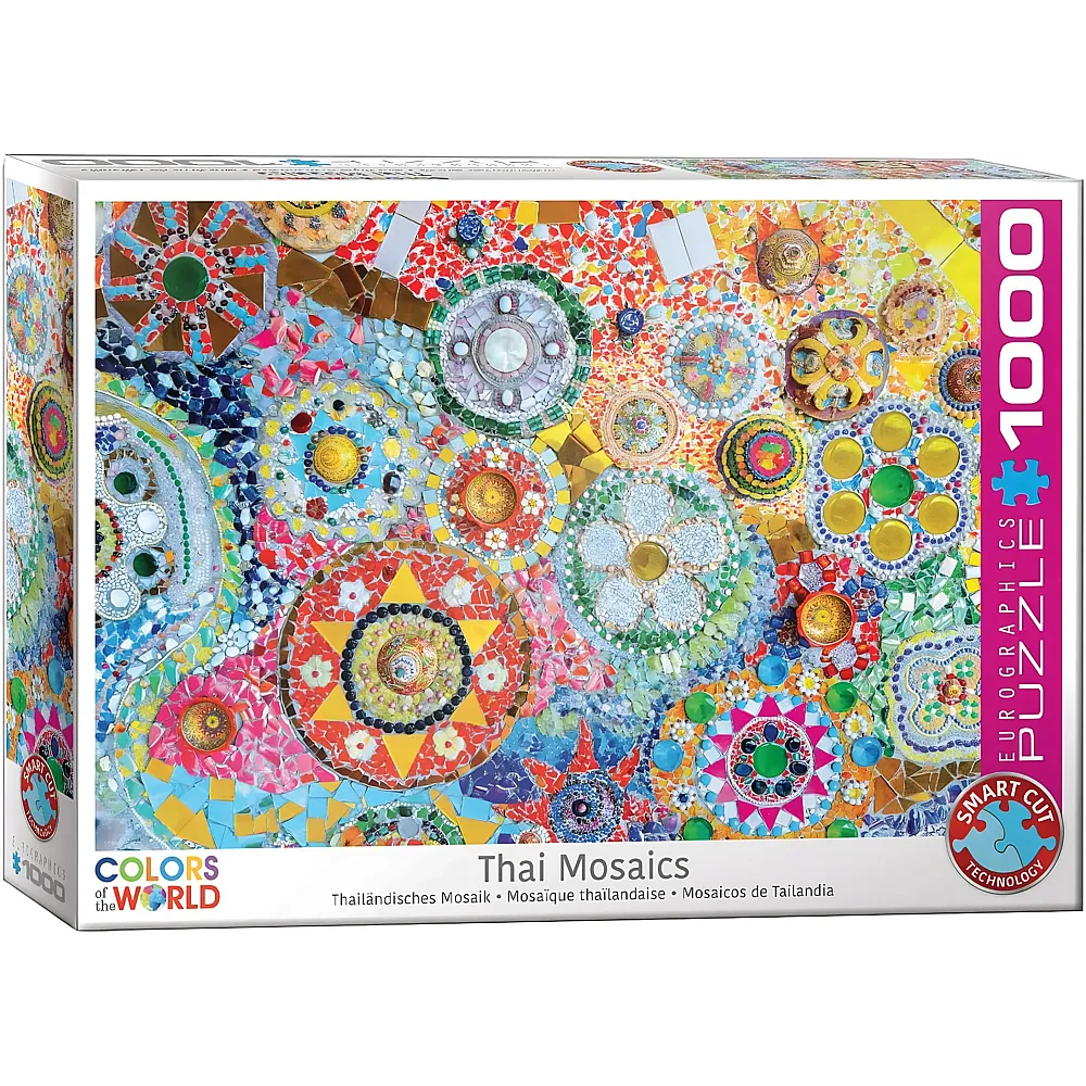 Eurographics Puzzle Colors of the World Thail�ndisches Mosaik 1000Teile