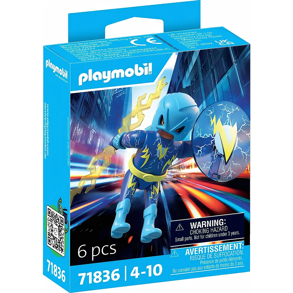 PLAYMOBIL Blitz-Held 71836