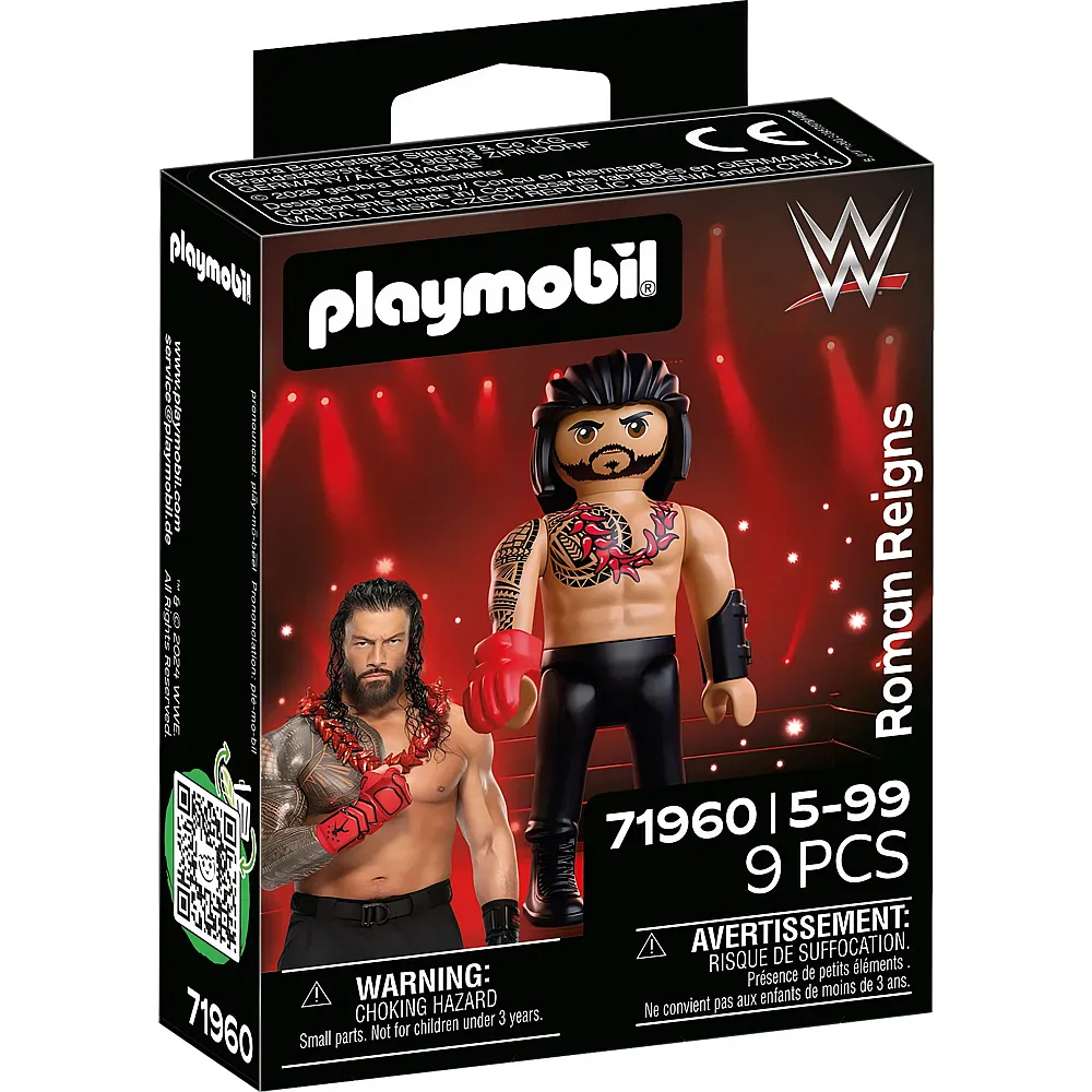 PLAYMOBIL WWE Roman Reigns 71960