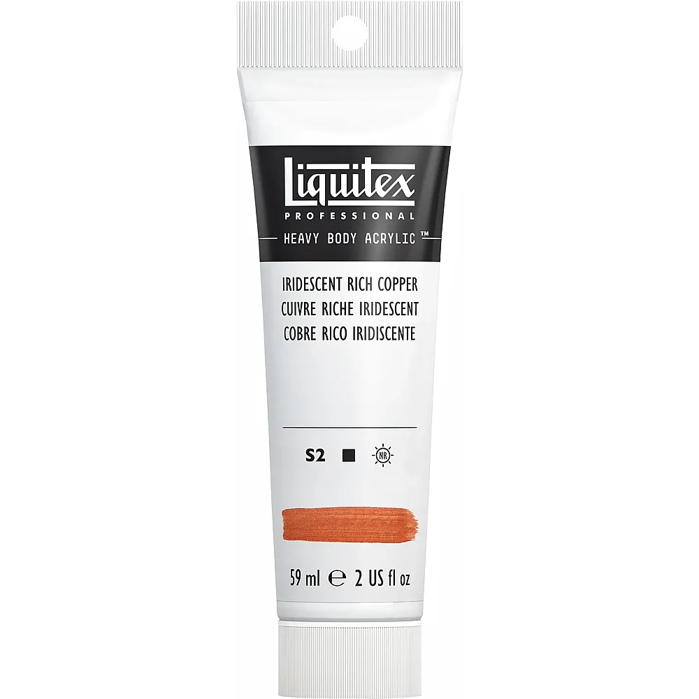 Liquitex Lqx Prof. Heavy Body Acrylfarbe 59ml Tube Irisierendes Satte - Suche