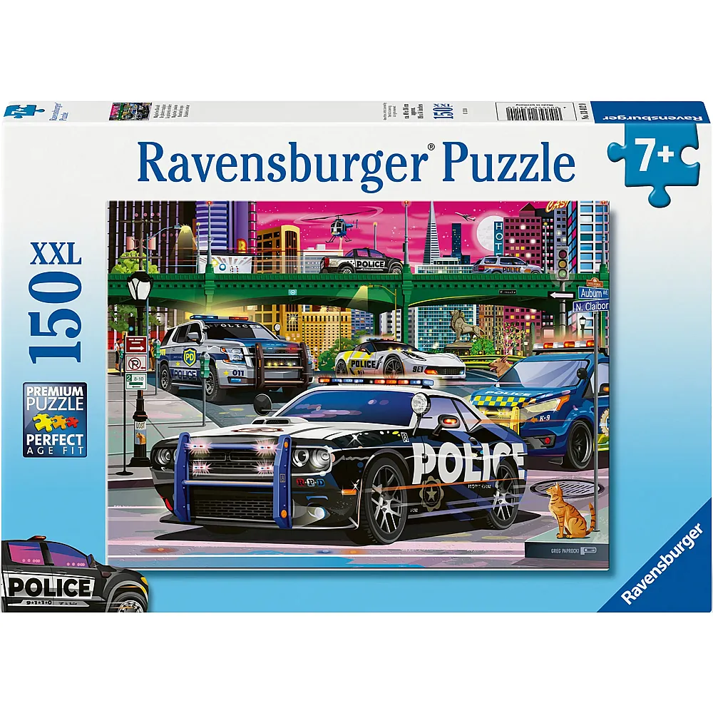 Ravensburger Puzzle Polizeieinsatz 150Teile