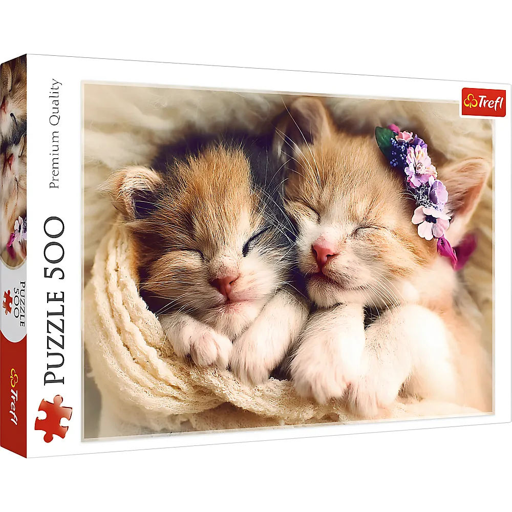 Trefl Puzzle Schlafk�tzchen 500Teile