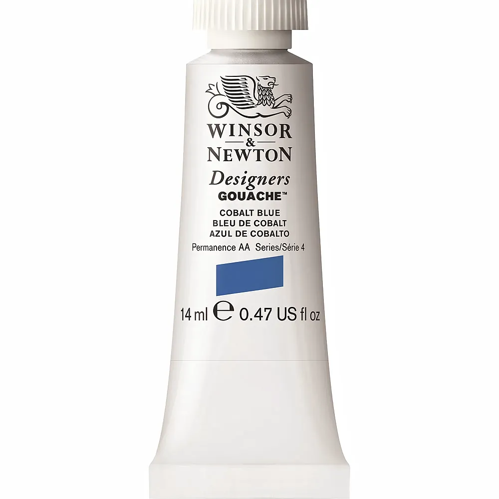 Winsor & Newton Designers Gouache W&n Designers Gouache 14ml Tube Kobaltblau