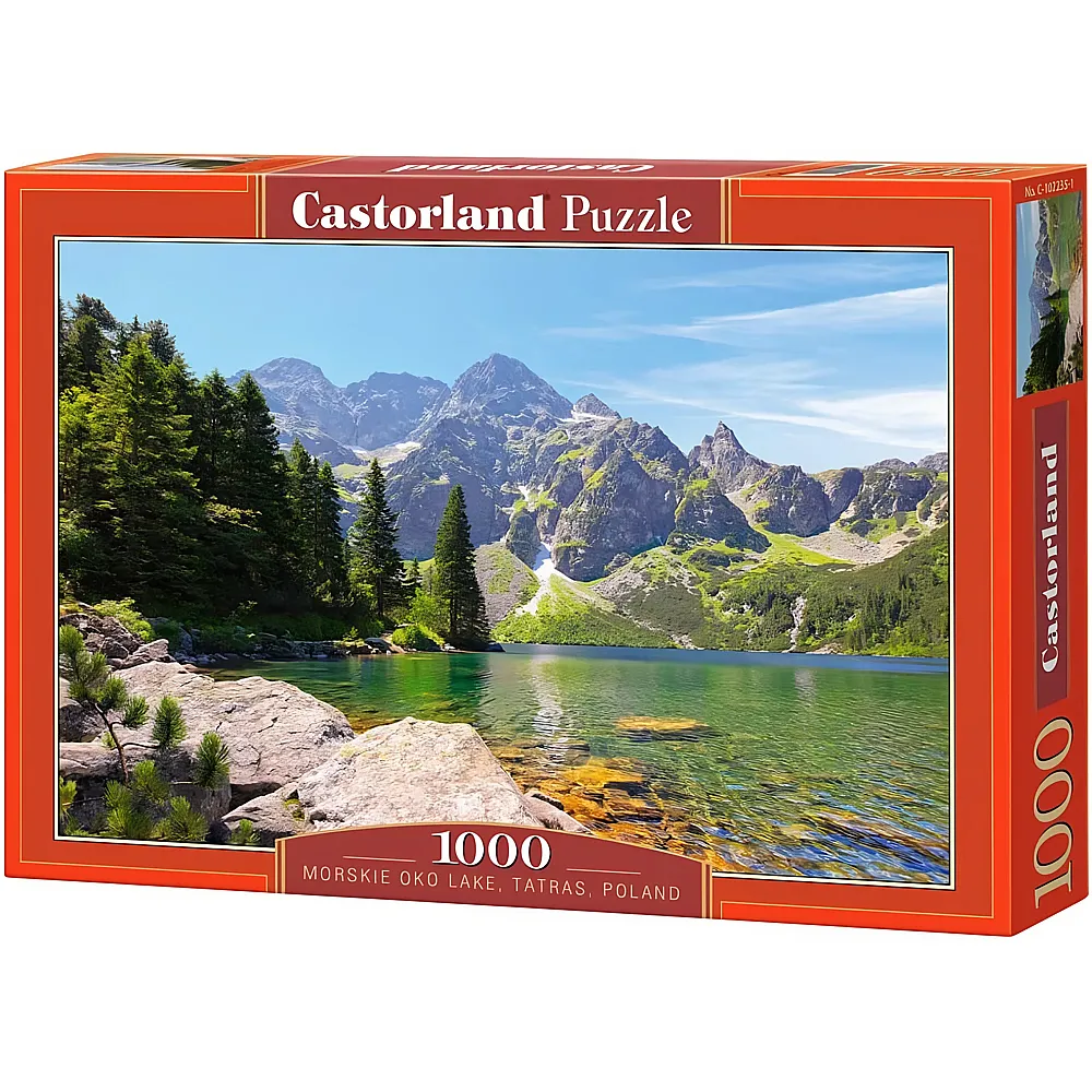Castorland Puzzle See Morskie Oko, Tatras, Polen - 1000 Teile