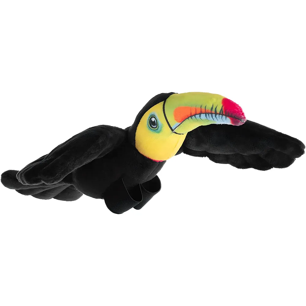 meinspielzeug - Wild Republic Rainforest Toko-Tukan - 11 cm | V�gel Pl�sch