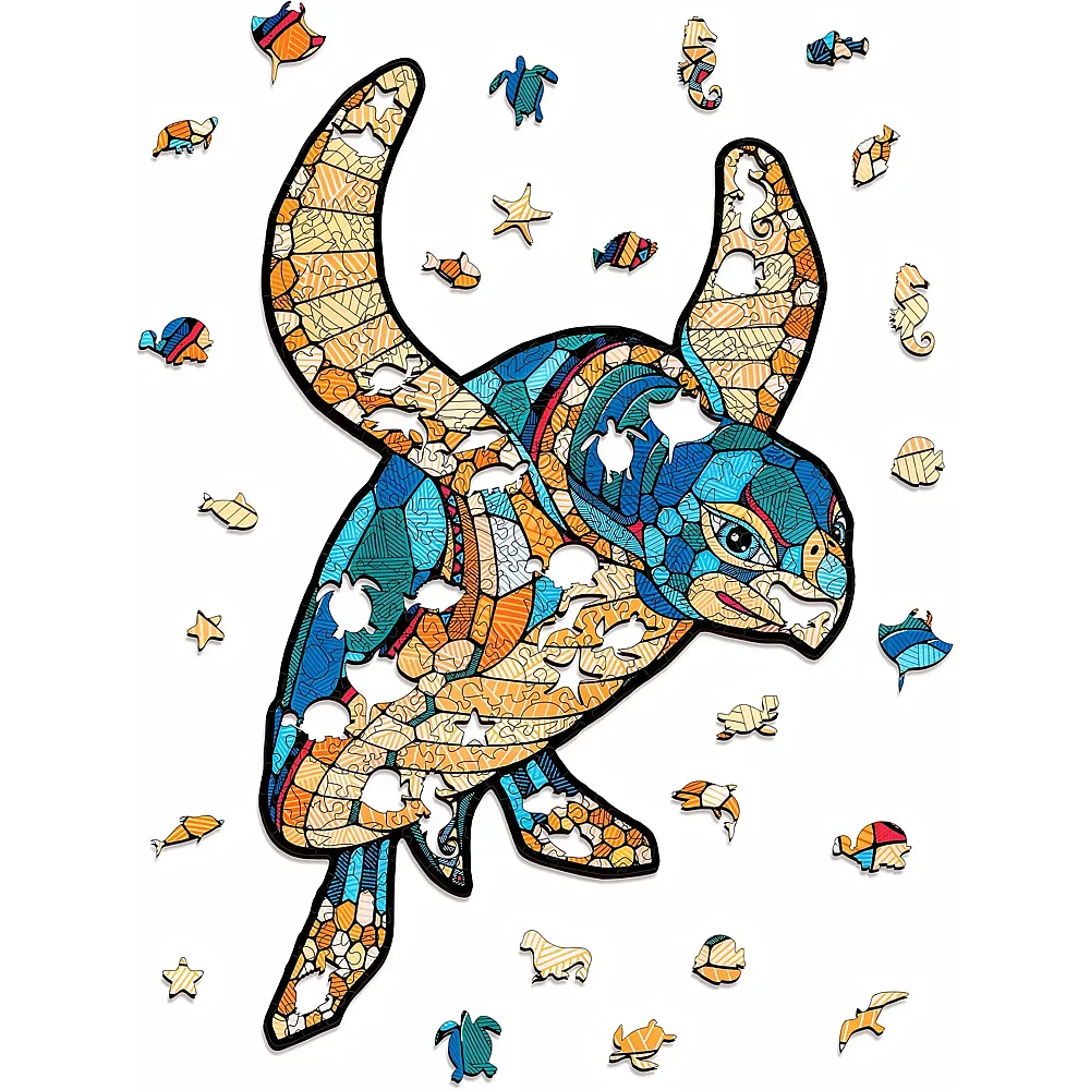 Eco Wood Art Holzpuzzle Schildkr�te
