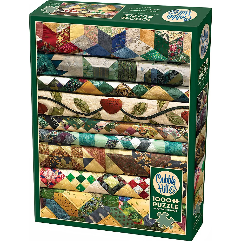 Cobble Hill Puzzle Omas Quilts - 1000 Teile