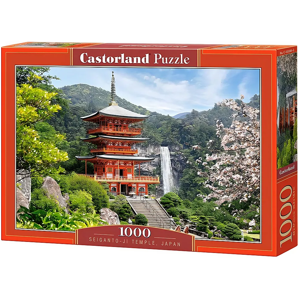 Castorland Puzzle Seiganto-Ji Temple, Japan - 1000 Teile
