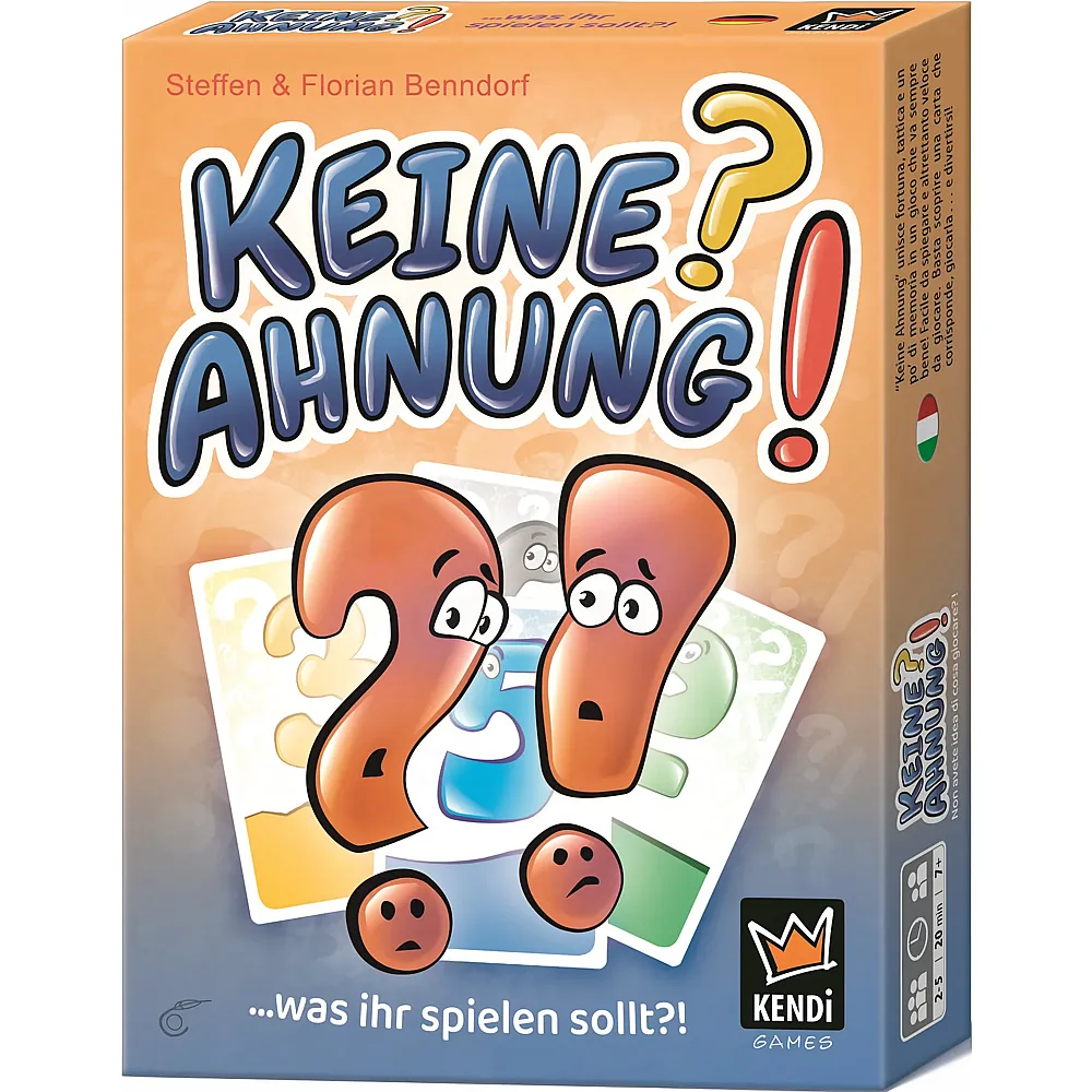Kendi Games Keine Ahnung