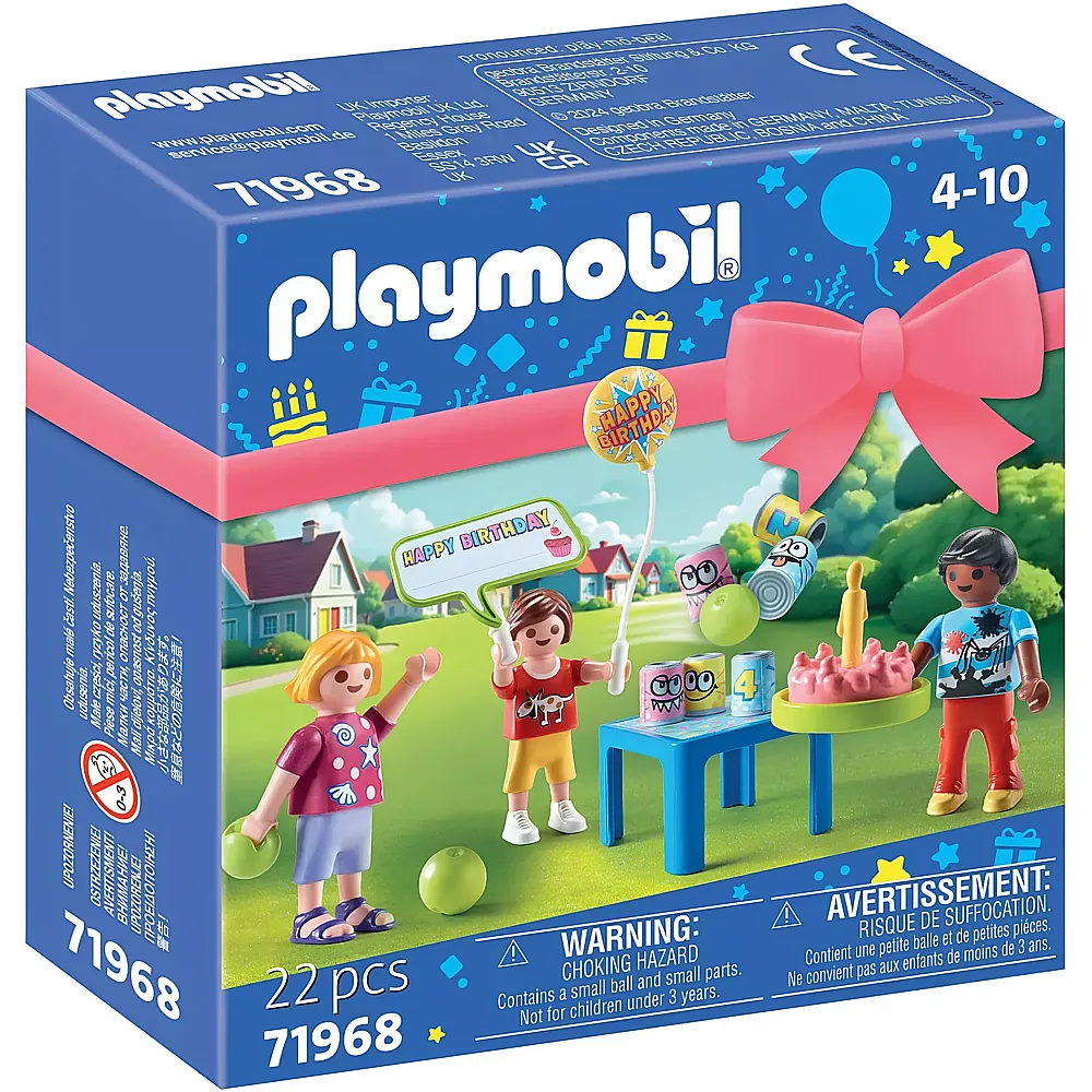 PLAYMOBIL Gift Sets Kinder Geburtstagsparty 71968