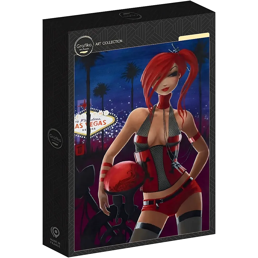 Grafika Puzzle Art Collection Misstigri ,Las Vegas - 1000 Teile