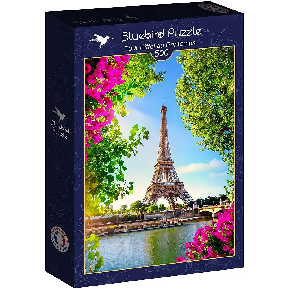Bluebird Puzzle Tour Eiffel au Printemps 500Teile