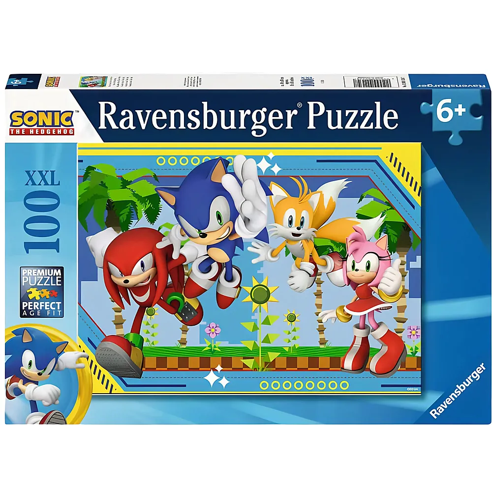 Ravensburger Puzzle Sonic 100Teile