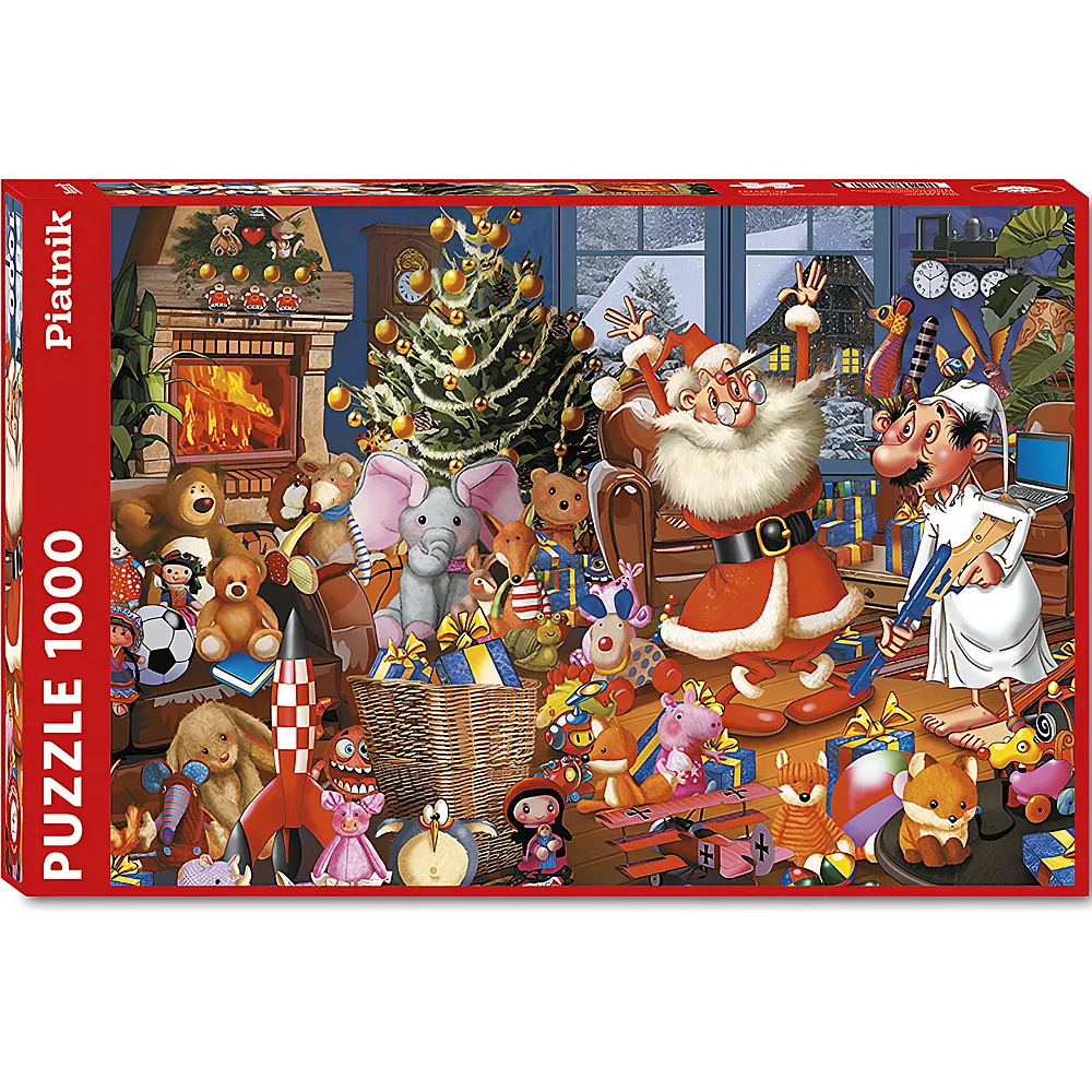 Piatnik Puzzle F. Ruyer Weihnachtsberraschung 1000Teile | Puzzle 1000 Teile