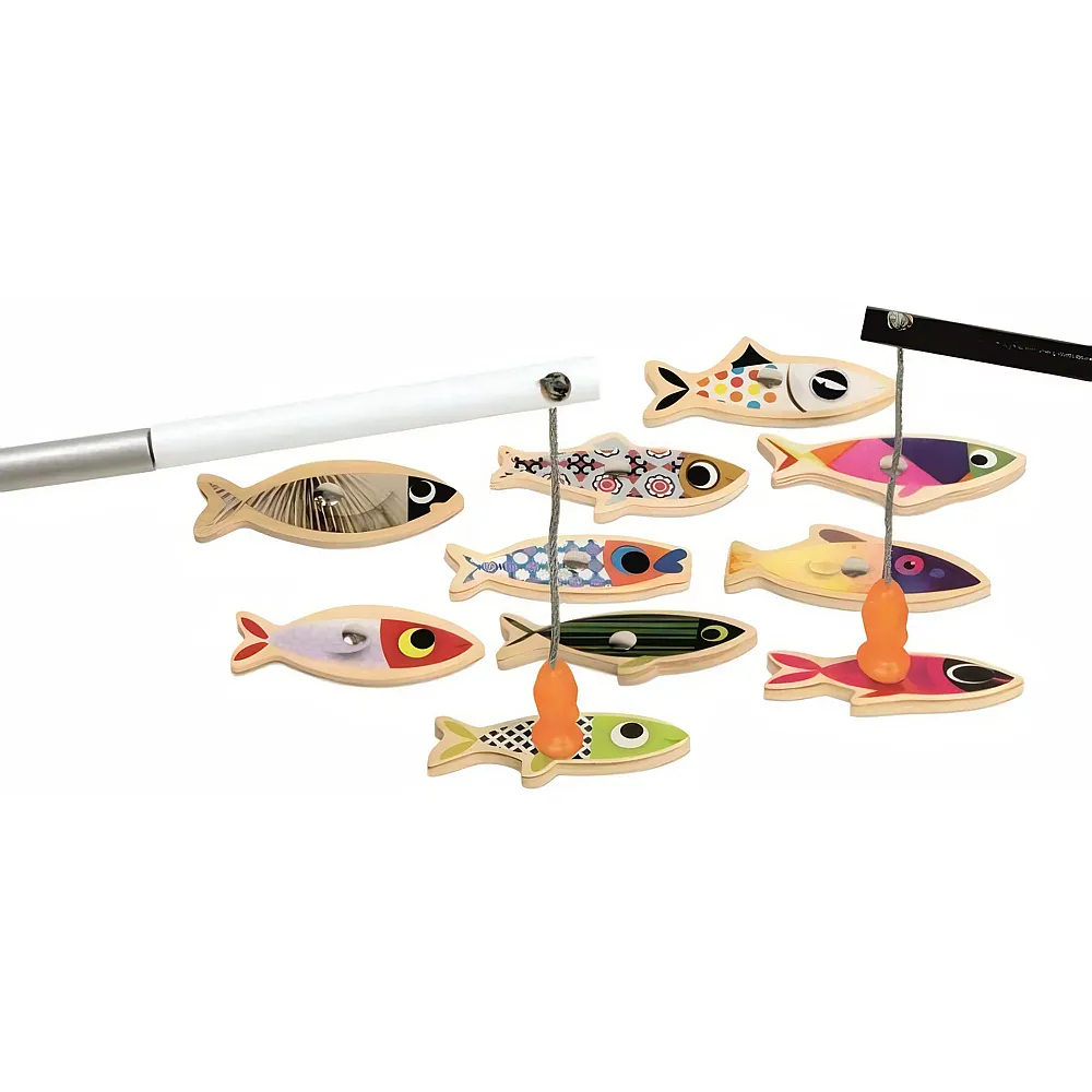 Janod Sardine Fishing Game - Ages 2 and up