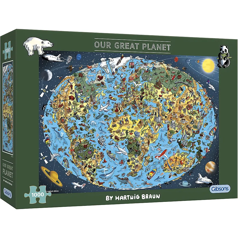 Gibsons Puzzle Our Great Planet - 1000 Teile