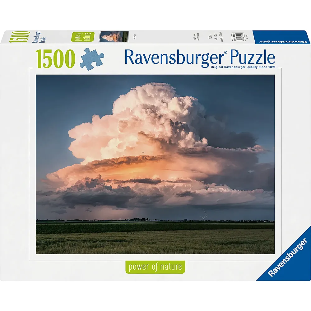 Ravensburger Puzzle Power of Nature Cumulus Epos 1500Teile