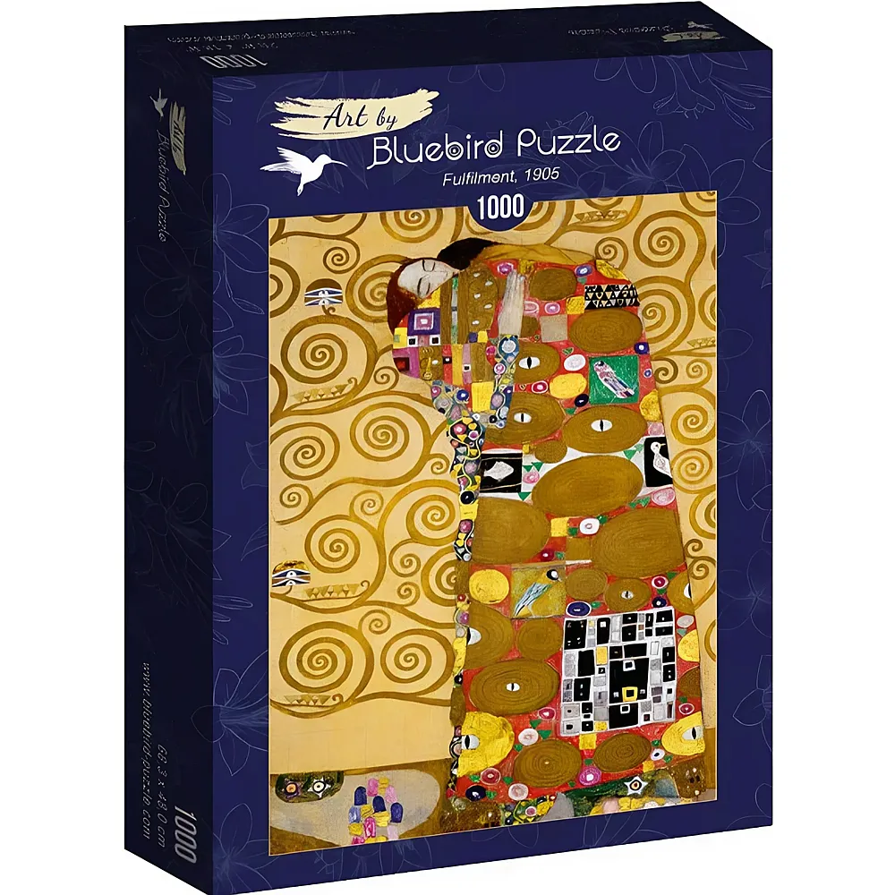 Bluebird Puzzle Gustav Klimt - Fulfilment, 1905 1000Teile