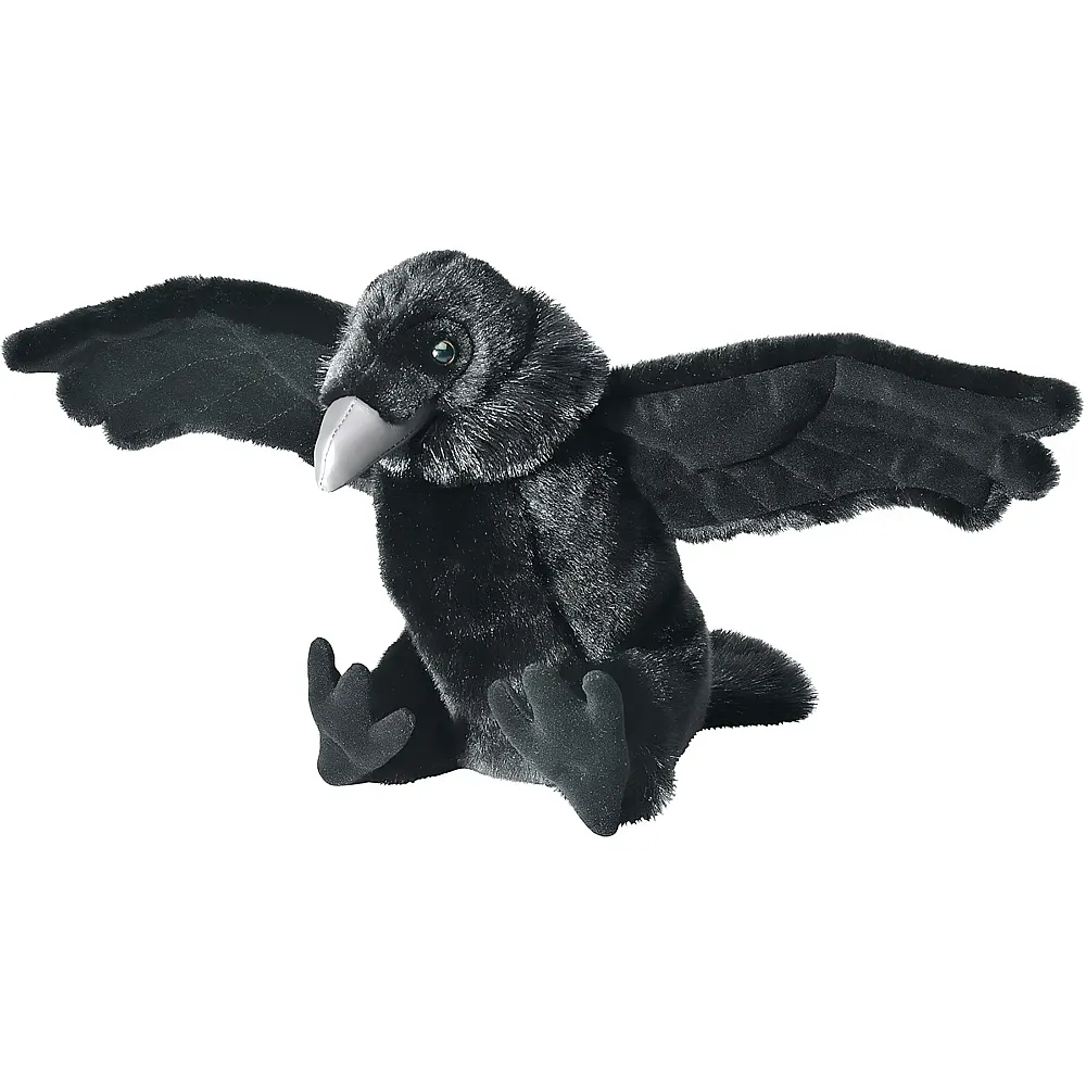meinspielzeug - Wild Republic Birds Rabe - 30 cm | V�gel Pl�sch