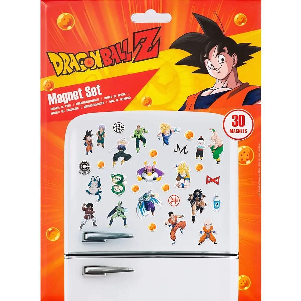 meinspielzeug - Pyramid Dragonball Z Magnet Set