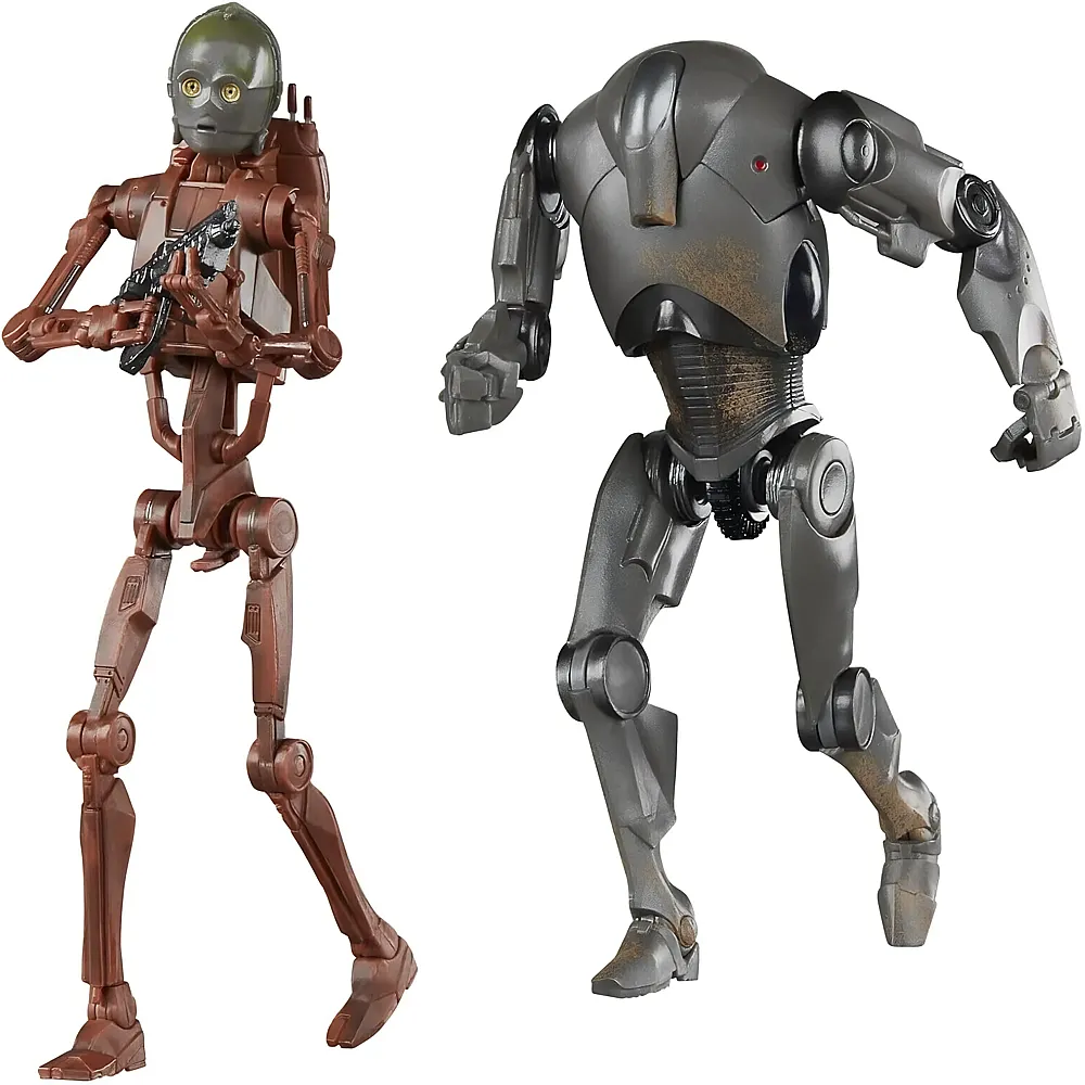 Hasbro Star Wars The Black Series C-3PO Battle Droidenk�rper B1 und Battle Droide - 15 cm