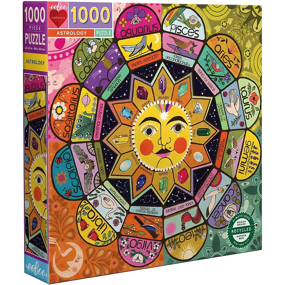 eeBoo Puzzle Astrology - 1000 Teile