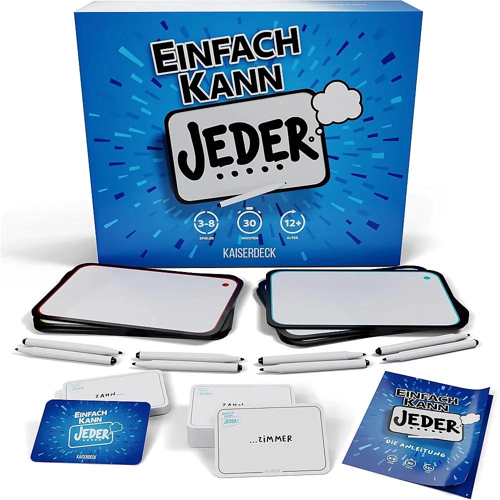Kaiserdeck Einfach Kann Jeder - Das interaktive Wort- und Gesellschaftsspiel - Partyspiele