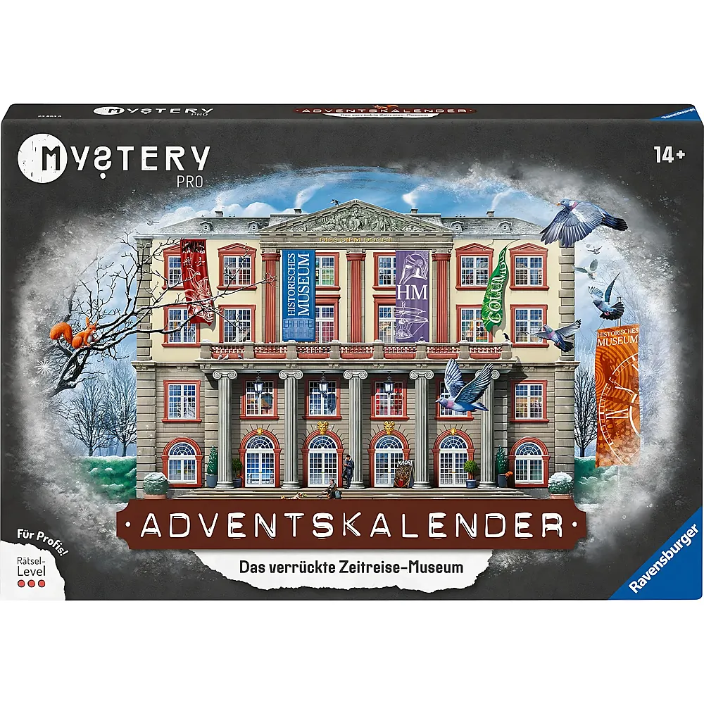 Ravensburger Mystery Adventskalender - Das verr�ckte Zeitreisemuseum