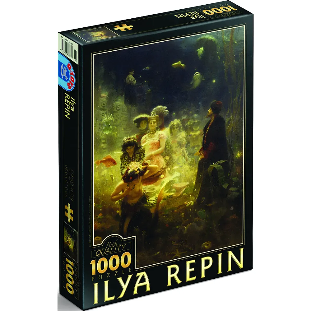 DToys Puzzle Ilya Repin Sadko in the Underwater Kingdom, 1876 - 1000 Teile