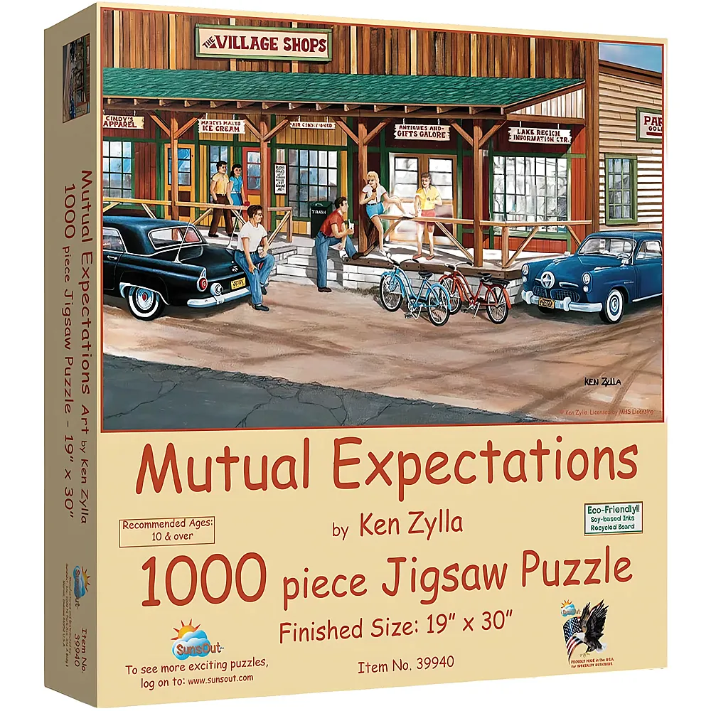 SunsOut Puzzle Ken Zylla Mutual Expectations - 1000 Teile