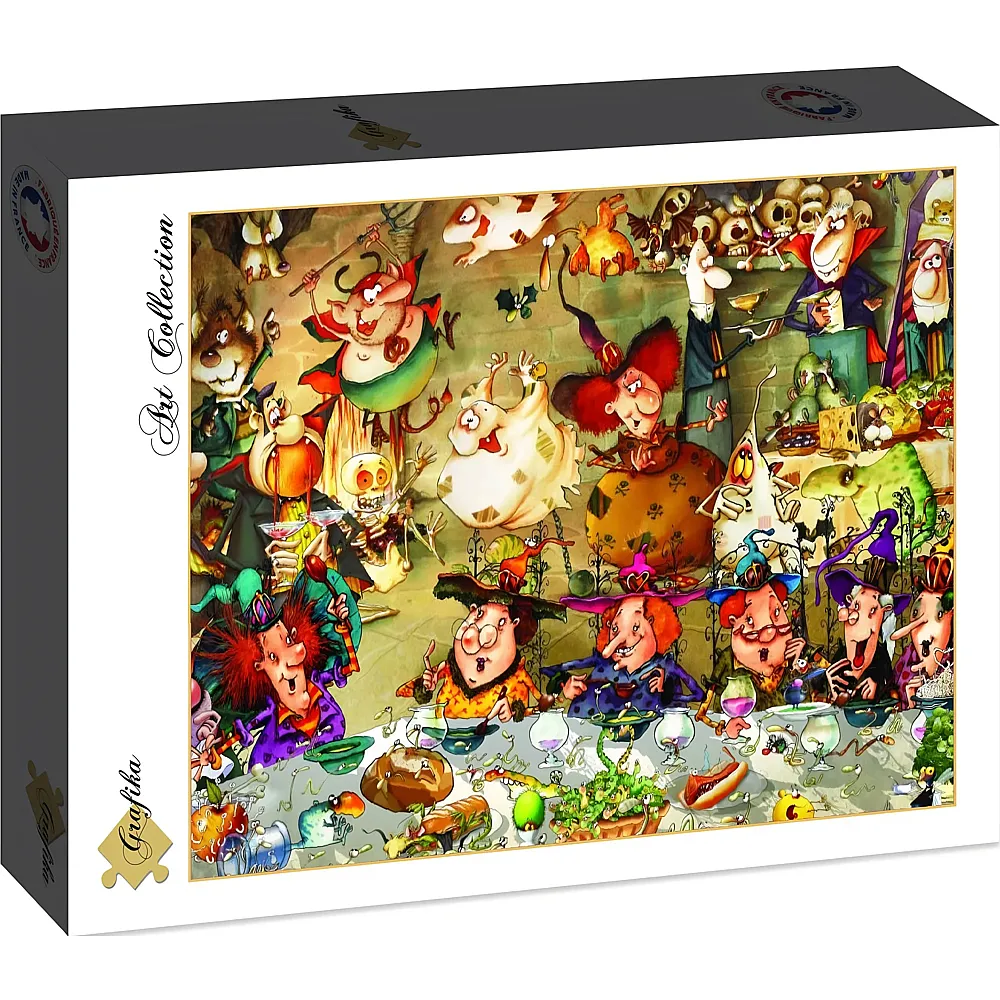 Grafika Puzzle Art Collection Franois Ruyer Hexen-Festessen 2000Teile