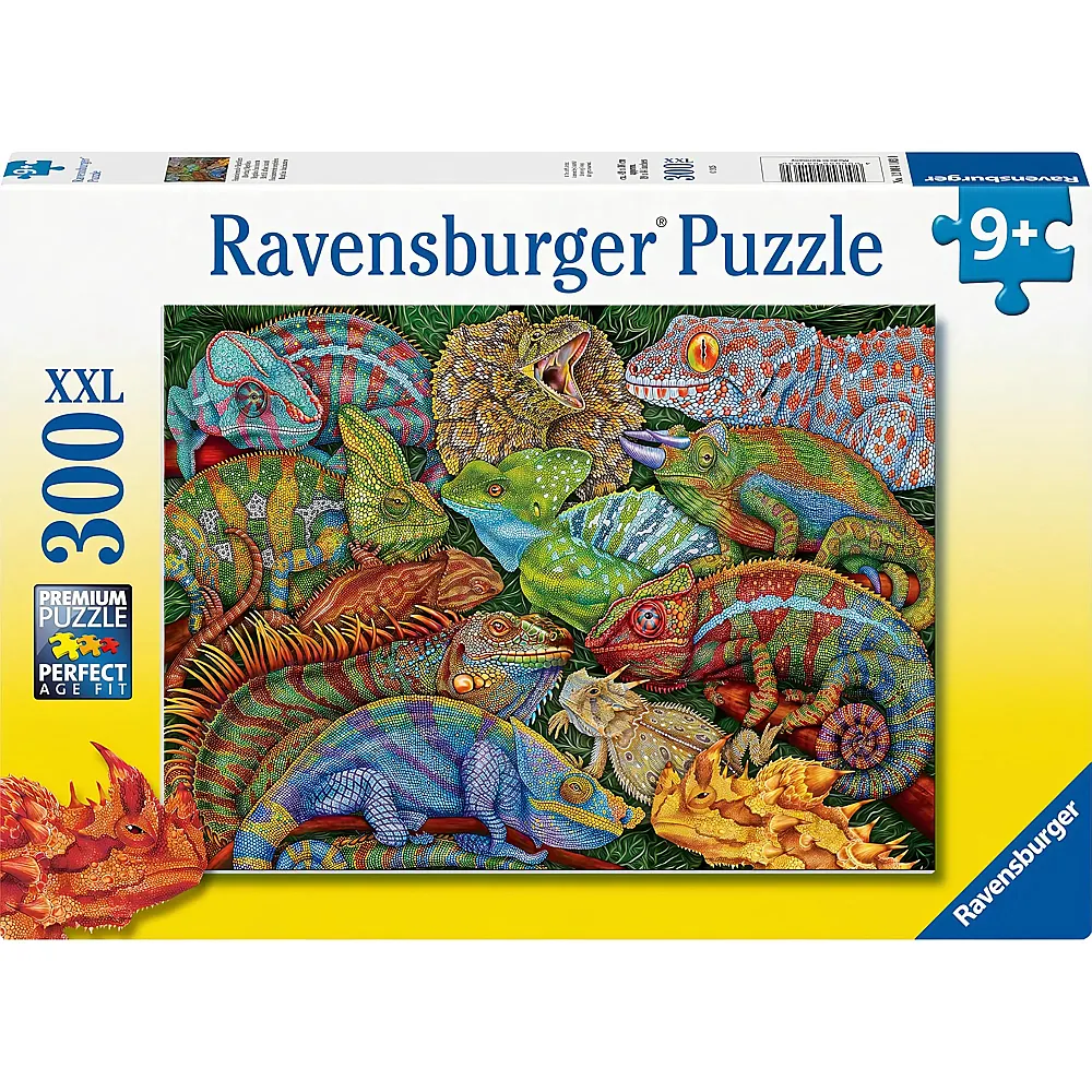 Ravensburger Puzzle Faszinierende Reptilien - 300 Teile