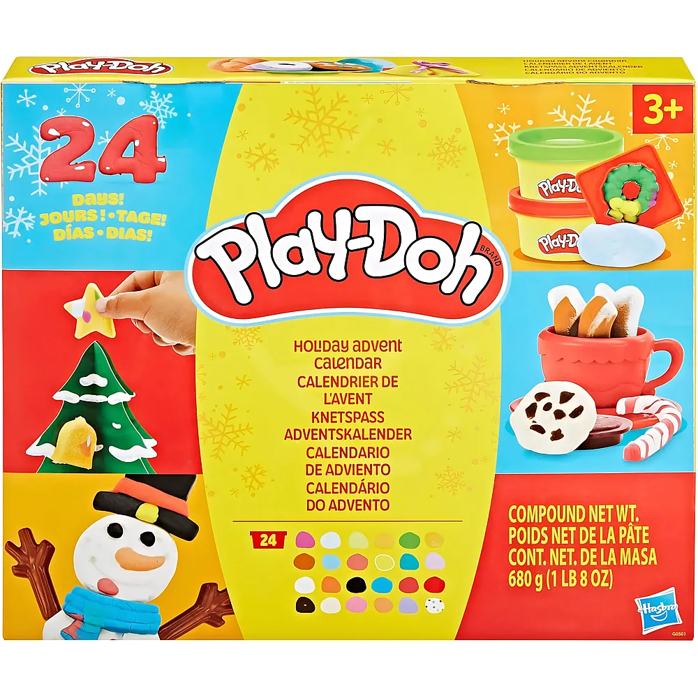 Play-Doh Knetspass Adventskalender