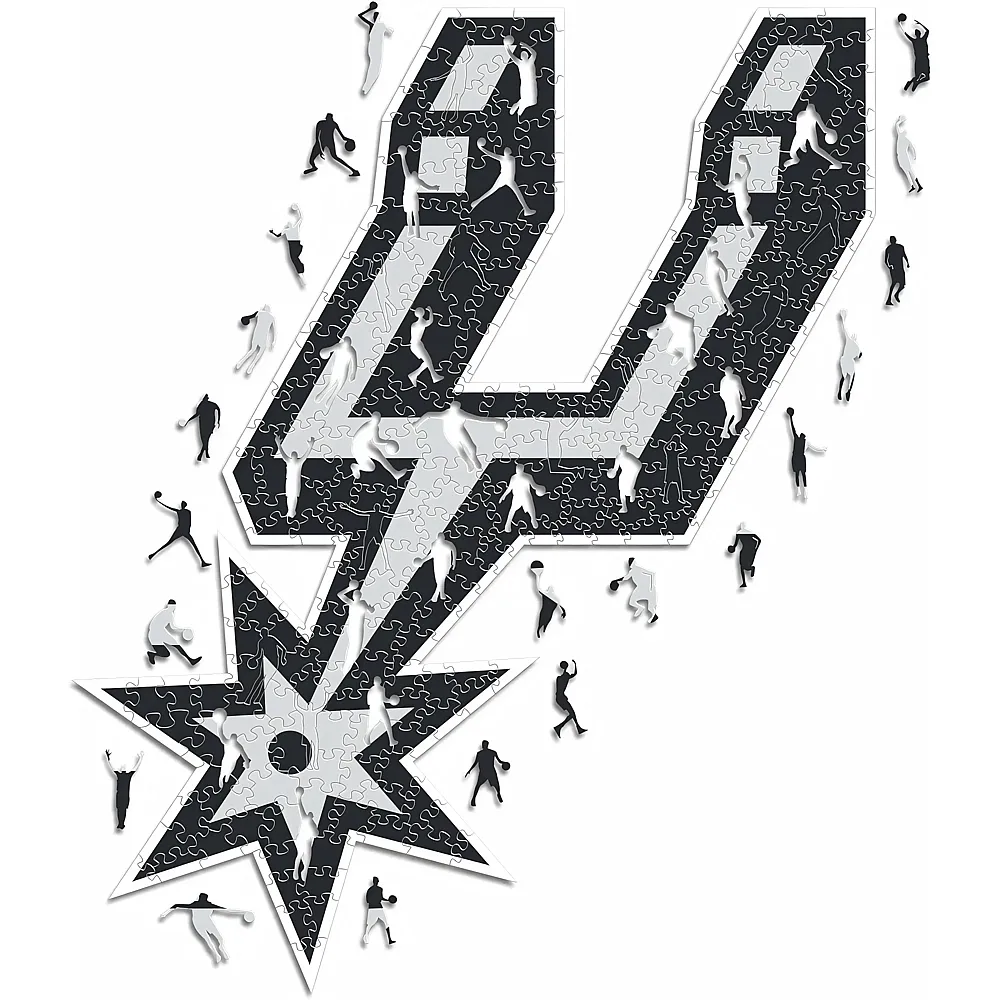 Iconic Puzzle NBA San Antonio Spurs Logo 270Teile