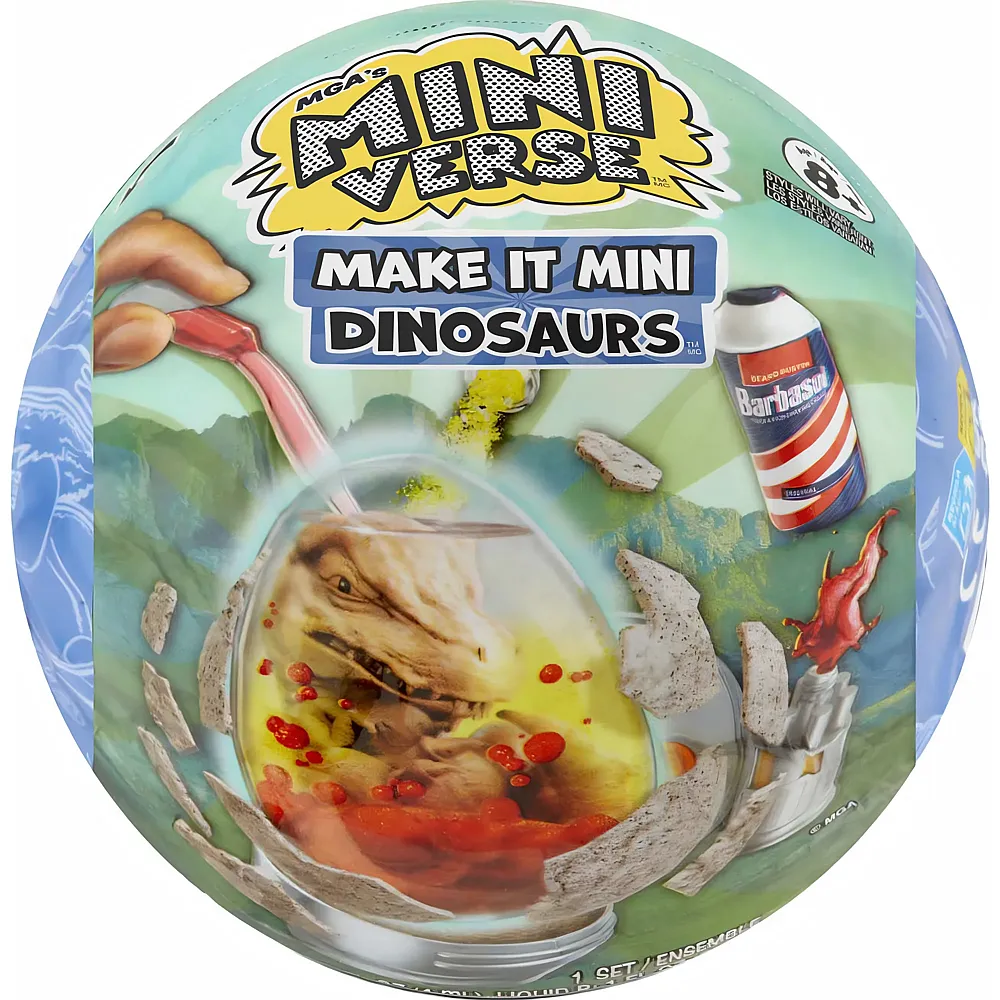 MGA Miniverse Make It Mini Dinosaurier