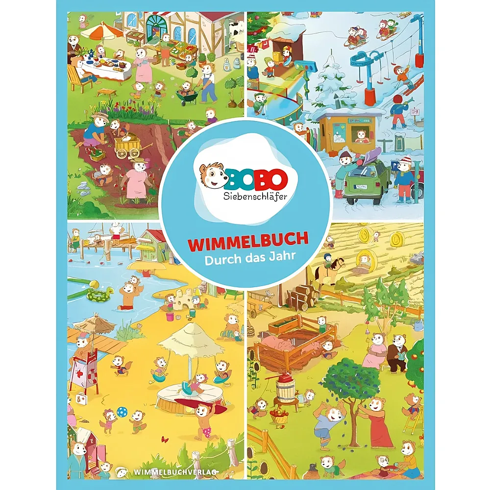 meinspielzeug - Adrian Durch das Jahr mit Bobo Siebenschl�fer | Wimmelb�cher