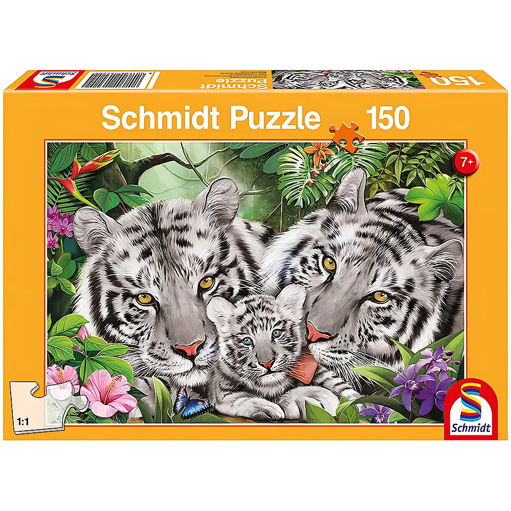 Schmidt Puzzle Tigerfamilie 150Teile