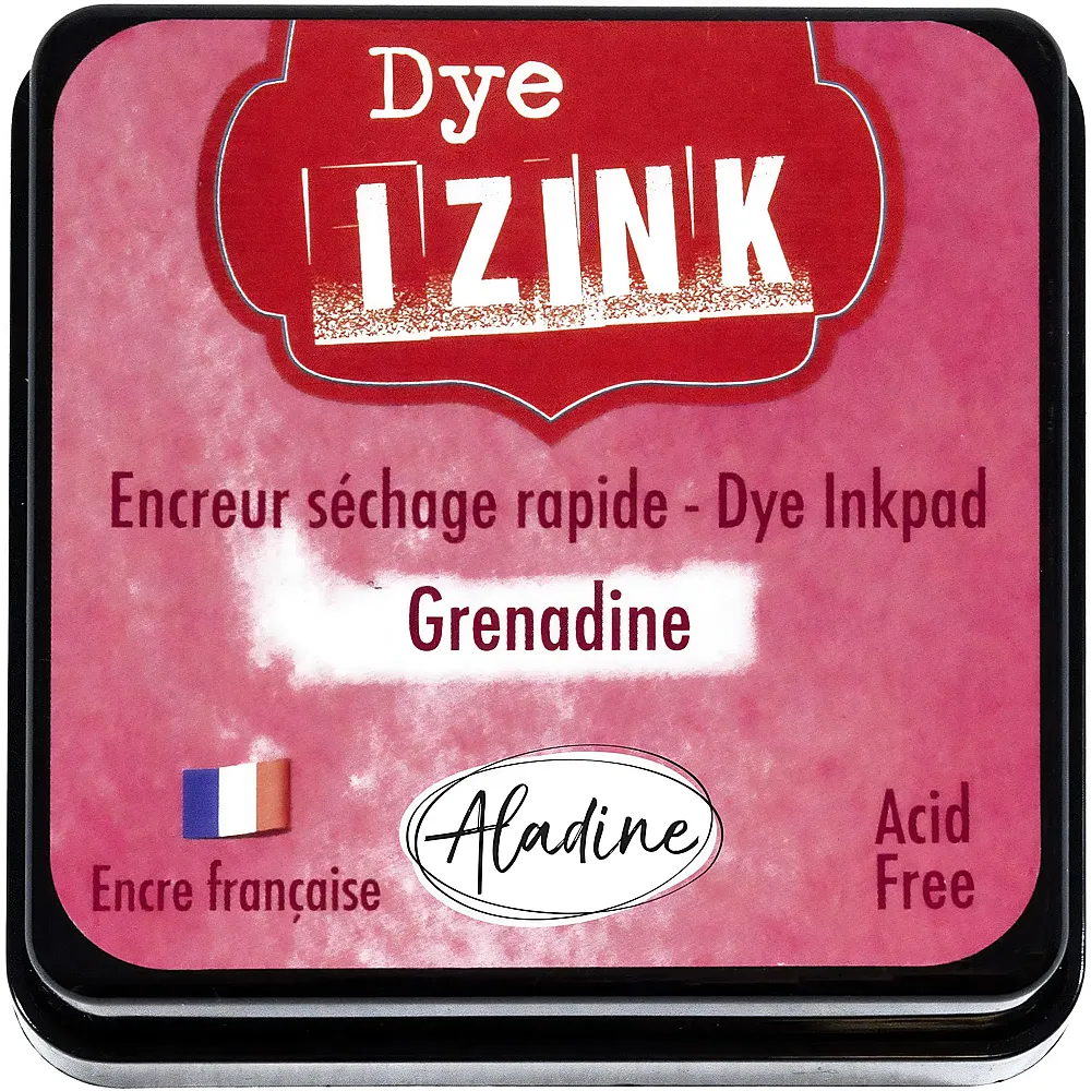 Aladine Izink Stempelkissen Dye Rot | Stempelsets