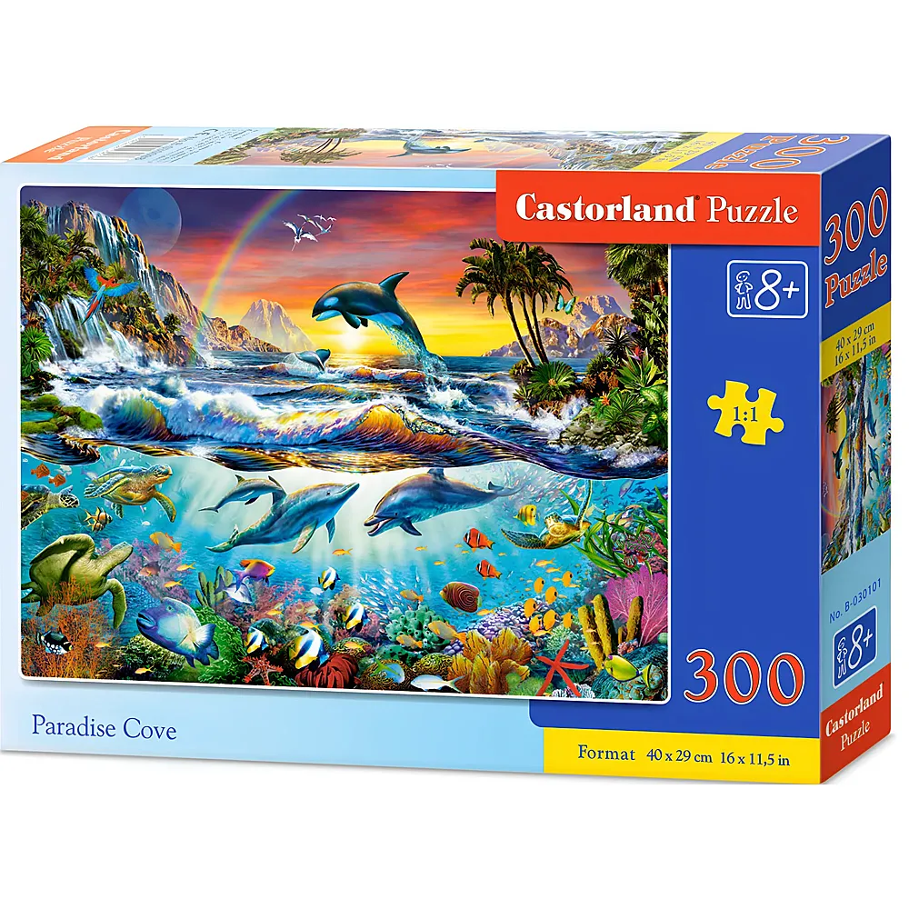 Castorland Puzzle Paradiesische Bucht - 300 Teile