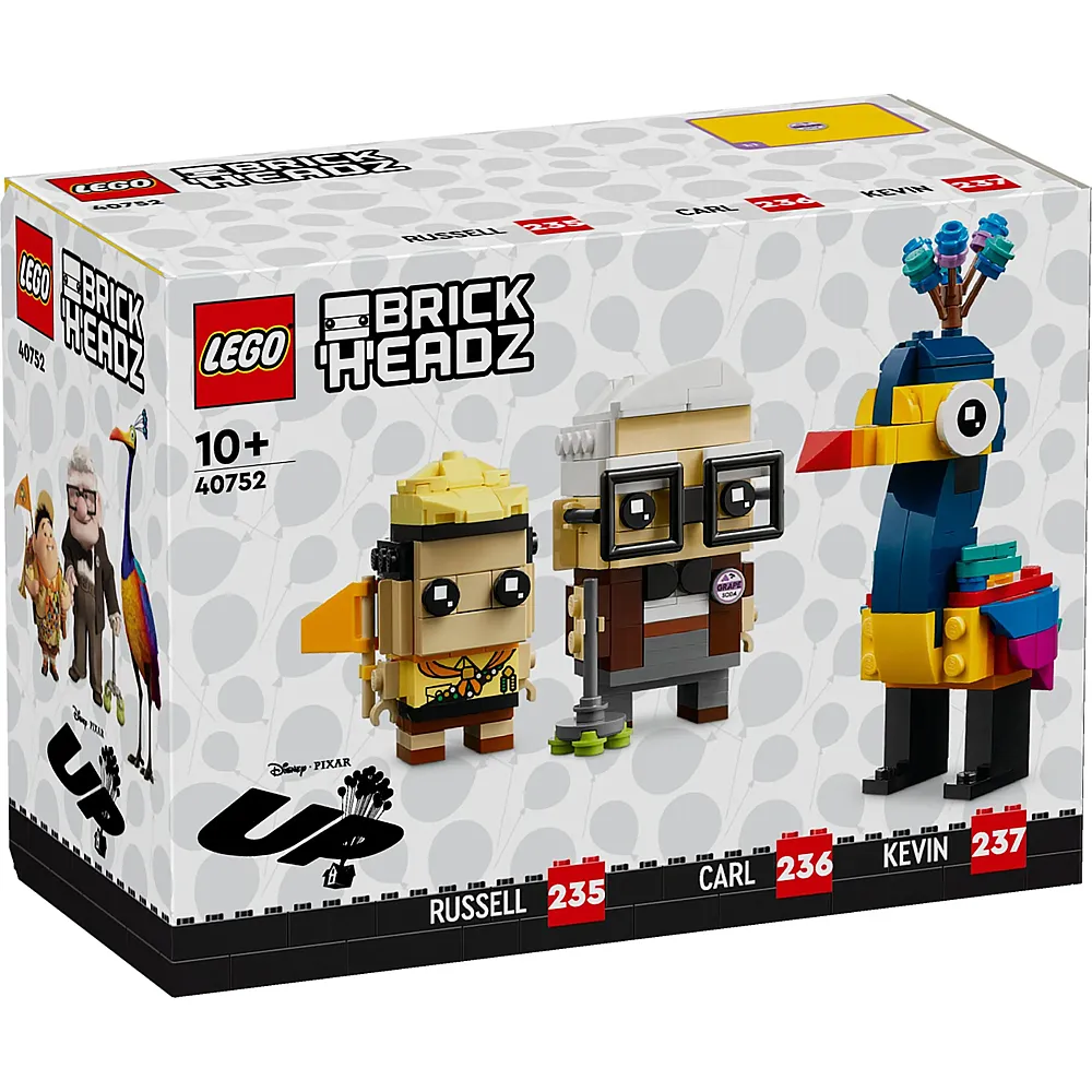 LEGO BrickHeadz Carl, Russell & Kevin 40752